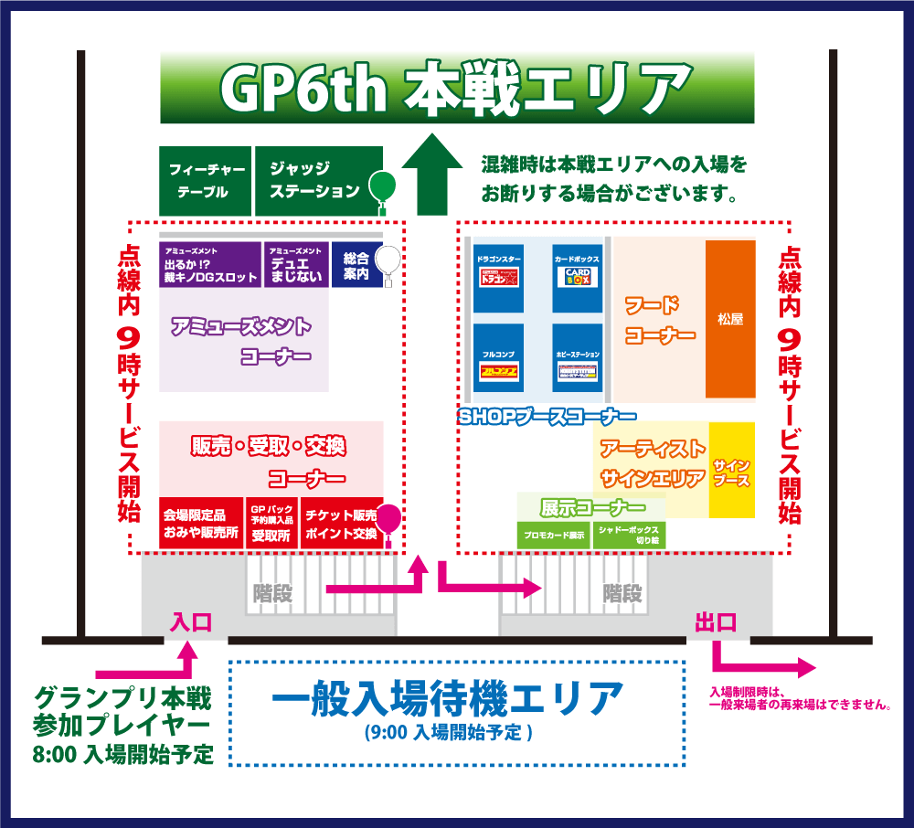 入場方法