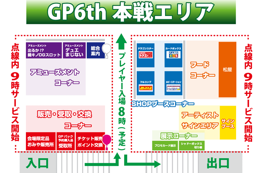 入場方法