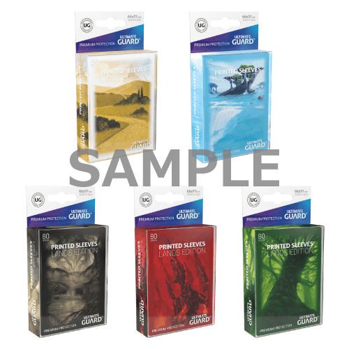 ULTIMATE GUARD 協賛品 Printed Sleeves Standard Size Lands Edition I