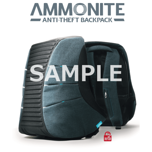 優勝 Ammonite Anti-Theft Backpack